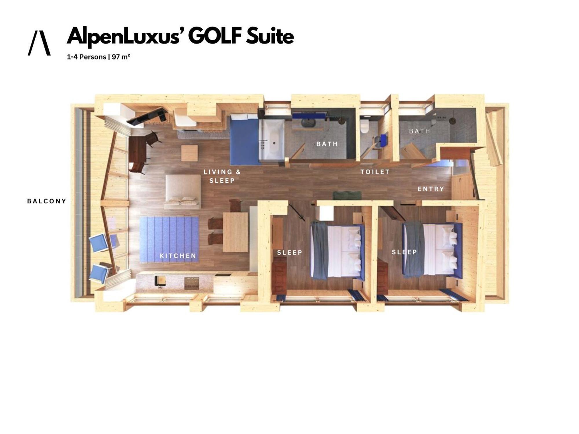Sportlodge' Golf Suite - Natural Pool, Whirlpool & Sauna By Alpenluxus Appartements Kleinboden Buitenkant foto