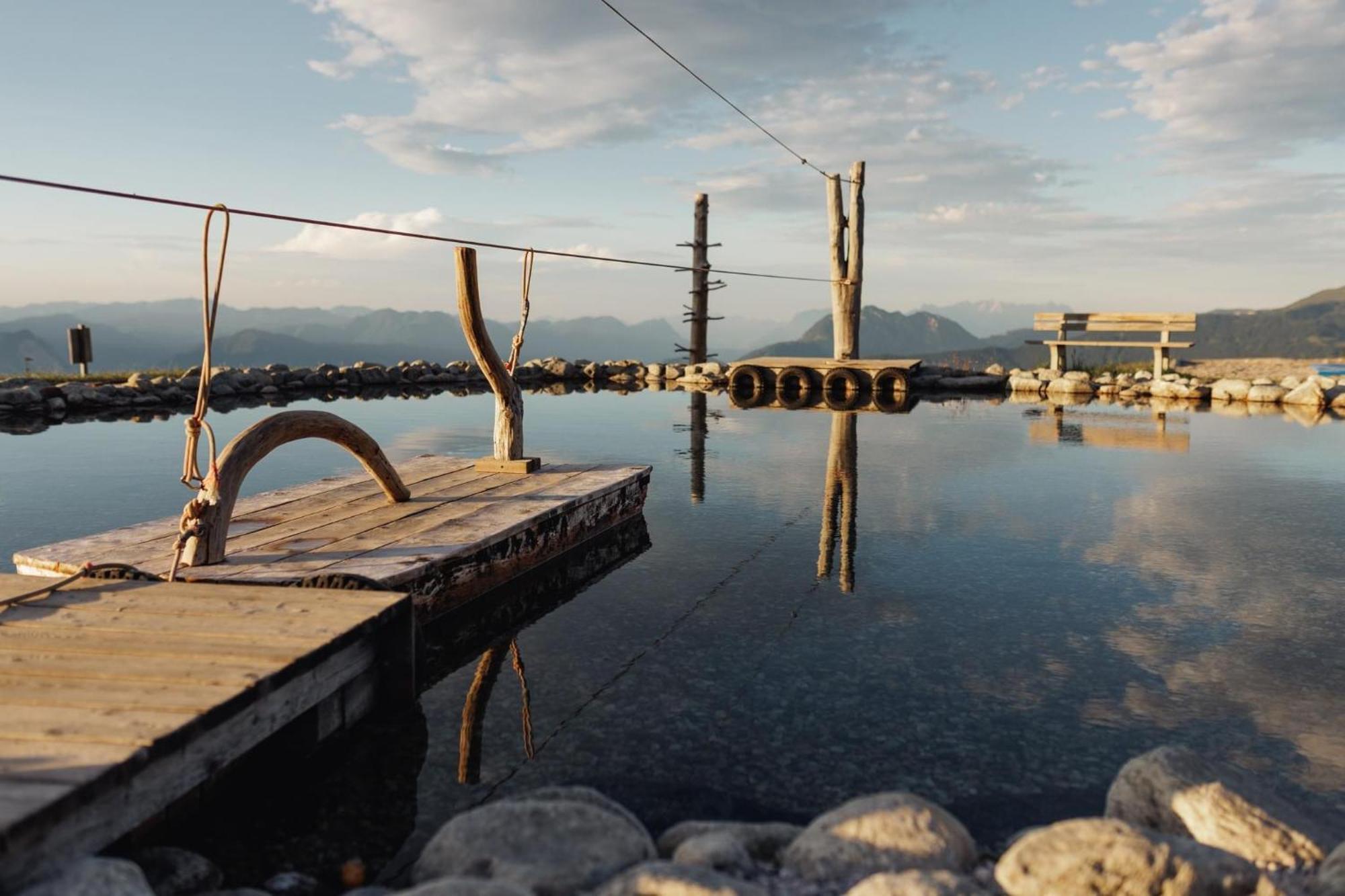 Sportlodge' Golf Suite - Natural Pool, Whirlpool & Sauna By Alpenluxus Appartements Kleinboden Buitenkant foto